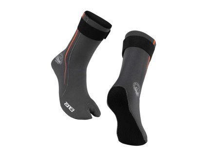 Active-Flex Swim Sock / Grey/Orange / S (Varianta S)