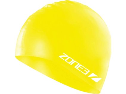Silicone Swim Cap / Hi-Vis Yellow / OS (Varianta OS)