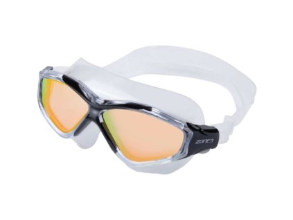Vision Max Mirror Swim Mask / Clear/Black / OS (Varianta OS)