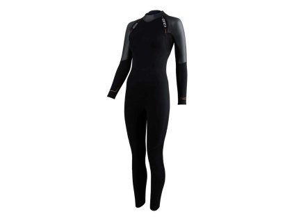 Women's Active-Flex Wetsuit / Black/Orange / S (Varianta S)
