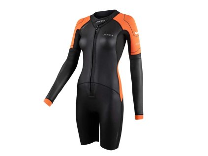 Women's Versa Swimrun Wetsuit / Black/Orange / S (Varianta S)