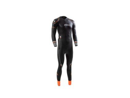 Men's Thermal Aspire Wetsuit / Black/Orange (Varianta S)