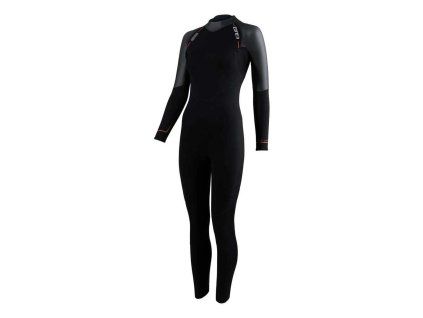 Women's Active-Flex Wetsuit / Black/Orange (Varianta S)