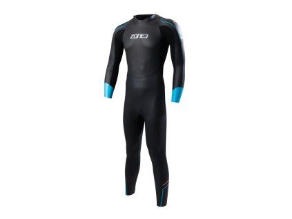 Men's Aspect Breaststroke Wetsuit / Black/Blue (Varianta S)
