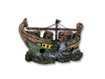 Dekorace vrak lodi velky