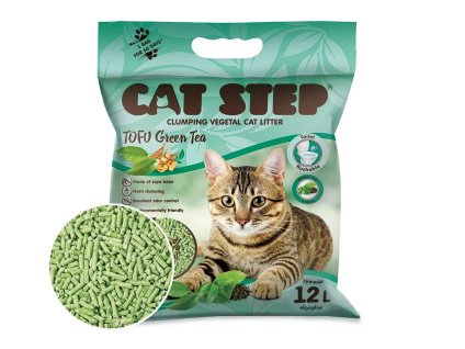 Cat Step Tofu Green Tea 12l