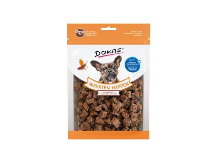 Dokas Kostičky s hmyzem a mrkví 100 g