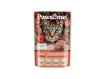 Pawsome! Senior s telecím masem 85 g