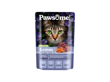 Pawsome! Adult s jehněčím masem 85 g