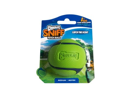 Chuckit! Míček Sniff Ball s vůní arašídového másla 6,5 cm