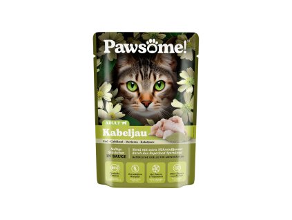 Pawsome! Adult s treskou 85 g