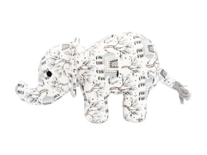 Slon, látková robustní hračka pro psy 23 cm