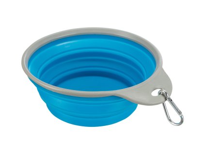 Cestovní silikonová miska s pevným okrajem 0,5 l