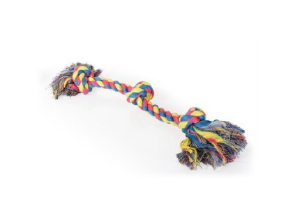 Bavlněná činka 3 uzle, 50cm