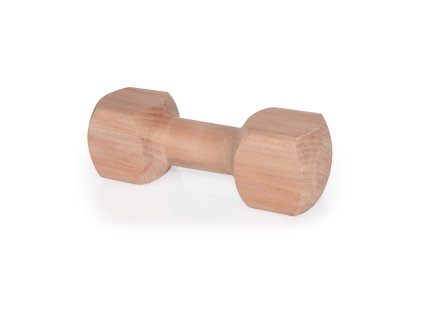 Dřevěná činka aport, 15cm