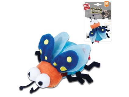 GiGwi Shining Friendz světluška, LED a catnip