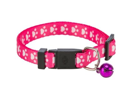 Nylonový obojek pro kočku, elastický, různé barvy