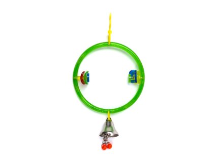 22250 jk animals plastova houpacka kruh se zvonkem 2