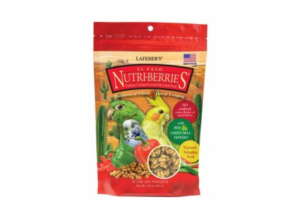 lafeber nutri berries el paso cockatiel 284 gram