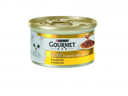 34986 konzerva gourmet gold sauce delights kure v omacce 85 g