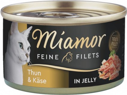 Konzerva MIAMOR Filet tuňák + sýr v želé 100g
