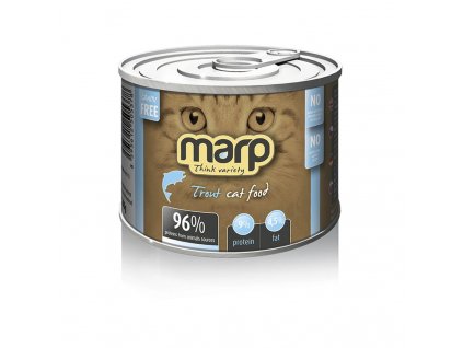 Marp Variety Trout CAT konzerva pro kočky pstruh + játra 200g