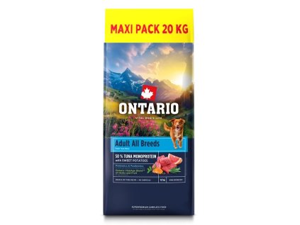 Ontario Adult Monoprotein Tuna+Sweet Potatoes 20kg