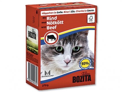 Bozita kousky v omáčce s hovězím masem 370 g