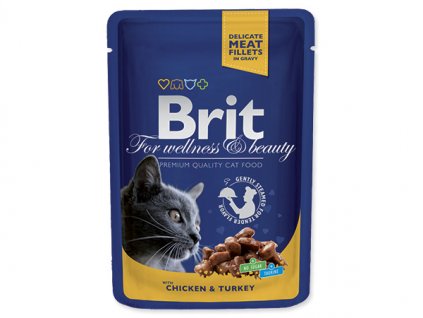 Brit Premium Cat Chicken & Turkey 100g