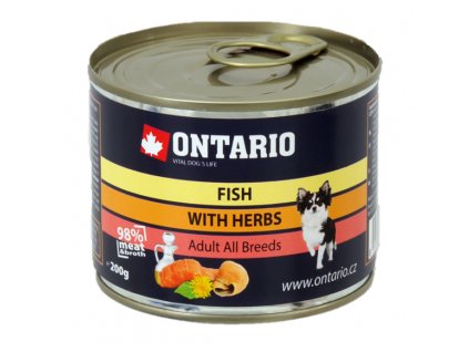 Konzerva Ontario Multi Fish and Salmon Oil 200g