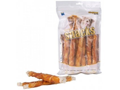 Magnum Chicken Roll on Rawhide stick 500g