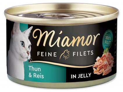 Finnern Miamor Feine Filets tuňák & rýže konzerva 100g