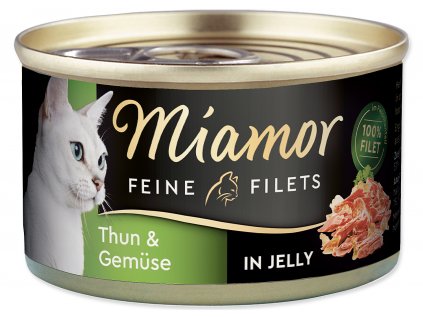 Finnern Miamor Feine Filets tuňák & zelenina konzerva 100g