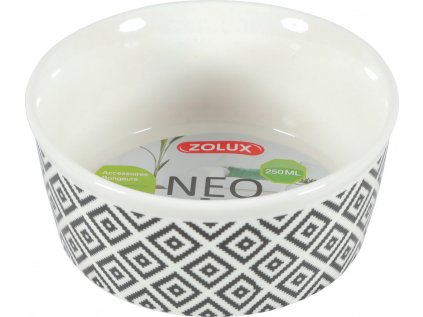 Miska keramická NEO hlodavec 250ml bílá Zolux