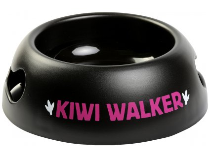 Miska plast pes BLACK 750ml růžová Kiwi