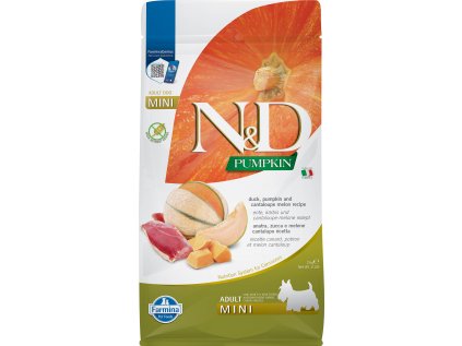 N&D Pumpkin DOG Adult Mini Duck & Cantaloupe melon 2kg