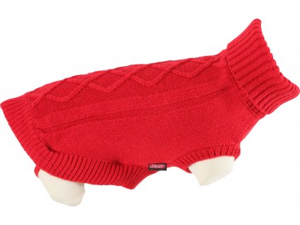 Obleček svetr pro psy LEGEND červený 35cm Zolux