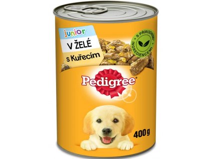 PEDIGREE konzerva Junior kuřecí v želé 400g