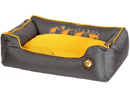 Pelech Running Sofa Bed L oranžovošedá Kiwi