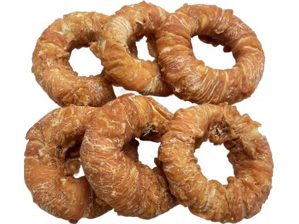 Pochoutka Donut s kuřecím masem 12,5cm 6ks