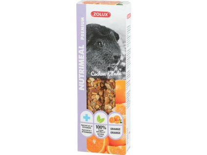 Pochoutka NUTRIMEAL STICK pomeranč pro morčata 115g Zolux