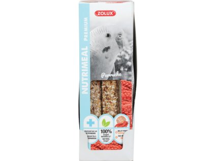 Pochoutka NUTRIMEAL STICK červené proso pro papoušky 110g Zolux