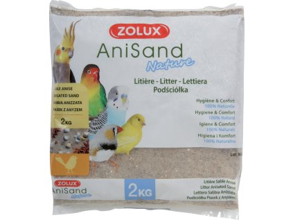 Podestýlka AniSand Nature 2kg Zolux