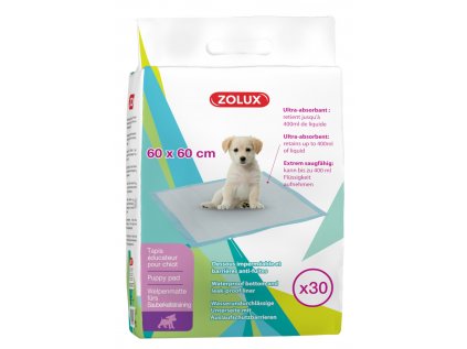 Podložka štěně 60x60cm ultra absorbent bal 30ks Zolux