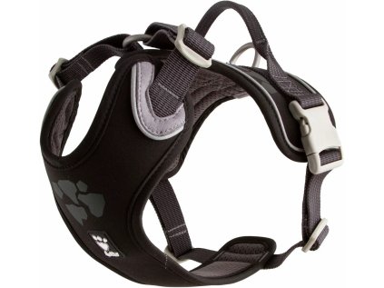 Postroj Hurtta Weekend Warrior černý 100-120cm