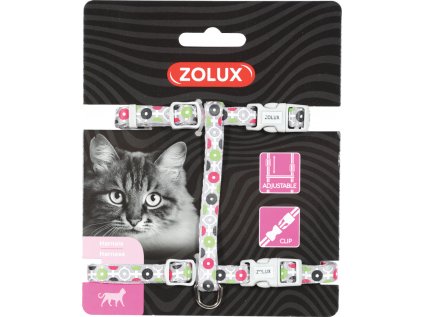 Postroj kočka ARROW nylon šedý Zolux
