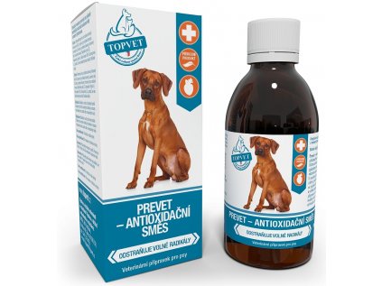 Prevet - antioxidační směs pro psy TOPVET 200ml