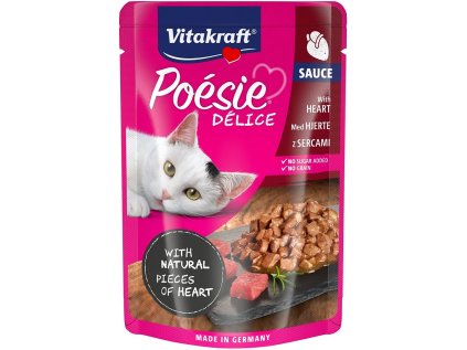 VITAKRAFT Cat Poésie DéliSauce kapsa srdce 85g