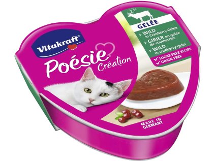 VITAKRAFT Cat Poésie konzerva zvěřina 85g