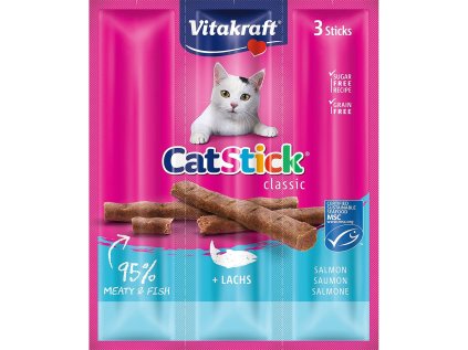 VITAKRAFT Cat Stick Clasic Salmon 3ks
